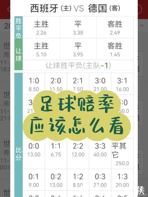 最新世界杯赔率预测分析与投注指南